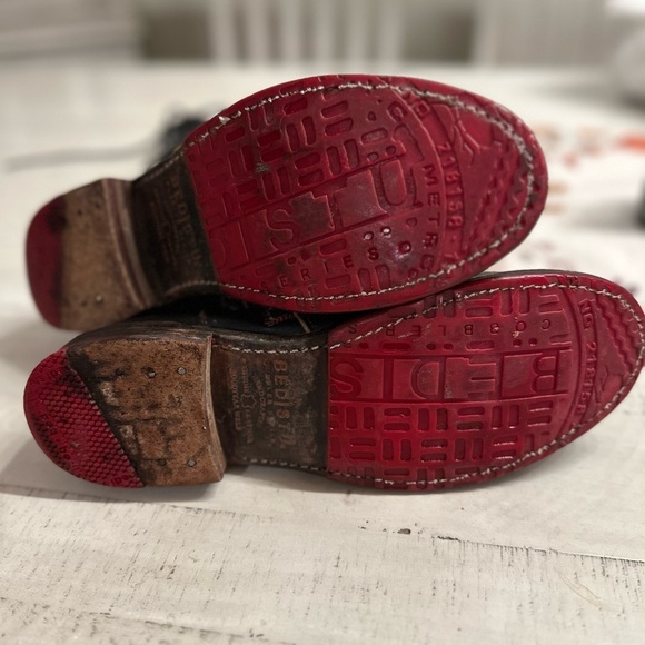 Bed Stü Black Manchester Lace-up Ankle-zip Boots EUC Size 8.5 fits like 9! - Picture 9 of 11